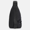 Недорога чоловіча сумка-слінг через плече із чорного текстилю Monsen 71620 - 3