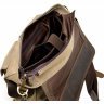 Мужская текстильная сумка-мессенджер крупного размера на плечо TARWA (19922) - 2
