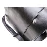 Кожаная мужская сумка-мессенджер черного цвета с отсеком для ноутбука 14 дюймов TARWA (19940) - 9