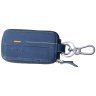 Синяя ключница Beverly Hills на молнии Vip Collection 102520 (кожа) фото №1 Синяя ключница Beverly Hills на молнии Vip Collection 102520 (кожа) modnotak фото - 1
