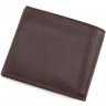 Шкіряне портмоне коричневого кольору з осередками для карт Bond Non (10654) - 3
