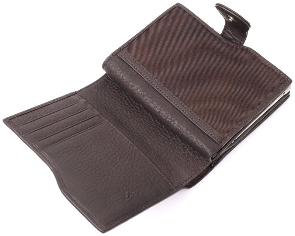 Жіночий гаманець вертикального типу з натуральної шкіри Tony Perotti Італія 103320 (коричневий) фото №7 Жіночий гаманець вертикального типу з натуральної шкіри Tony Perotti Італія 103320 (коричневий) modnotak фото №7