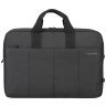 Стильная сумка для ноутбука до 15" из текстиля черного цвета Tucano Zona с ручками 103620 фото №2 Стильная сумка для ноутбука до 15" из текстиля черного цвета Tucano Zona с ручками 103620 modnotak фото - 2