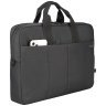 Стильная сумка для ноутбука до 15" из текстиля черного цвета Tucano Zona с ручками 103620 фото №7 Стильная сумка для ноутбука до 15" из текстиля черного цвета Tucano Zona с ручками 103620 modnotak фото - 7