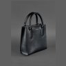 Жіноча сумка-кроссбоді з якісної шкіри чорного кольору BlankNote Blackwood (12714) - 3