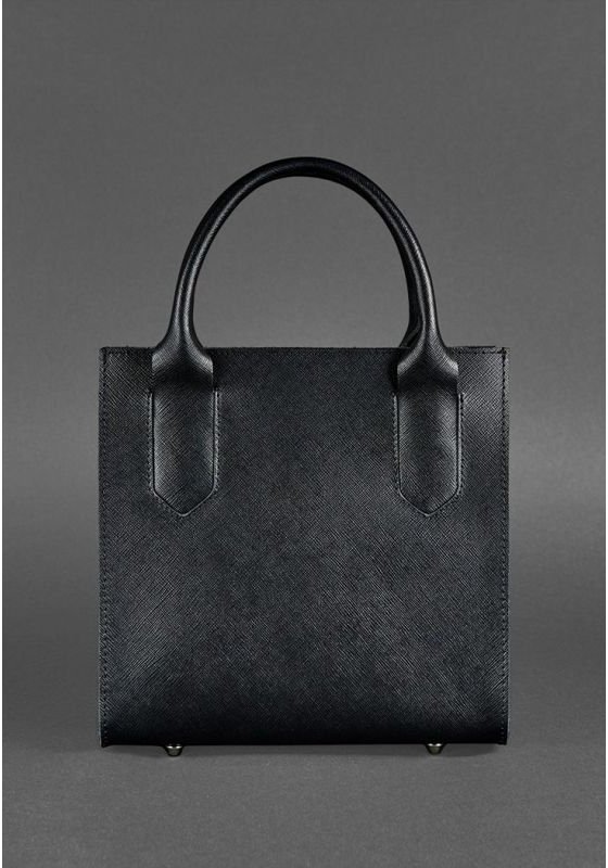 Женская сумка-кроссбоди из качественной кожи черного цвета BlankNote Blackwood (12714)