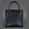 Жіноча сумка-кроссбоді з якісної шкіри чорного кольору BlankNote Blackwood (12714) - 2