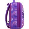 Фиолетовый школьный рюкзак для девочек из текстиля с единорогом Bagland (53820) - 2