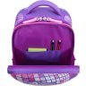 Фиолетовый школьный рюкзак для девочек из текстиля с единорогом Bagland (53820) - 4