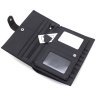 Шкіряне чоловіче портмоне великого розміру зі зручностями під картки та документи ST Leather 73820 - 9
