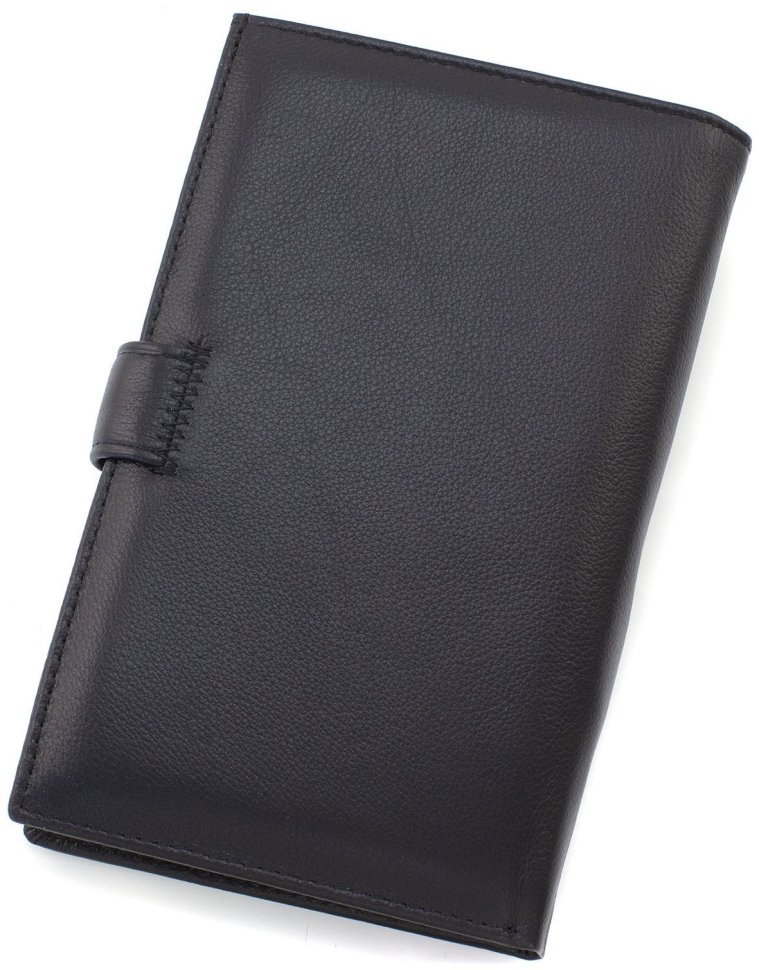 Кожаное мужское портмоне большого размера с удобствами под карточки и документы ST Leather 73820 modnotak фото №5