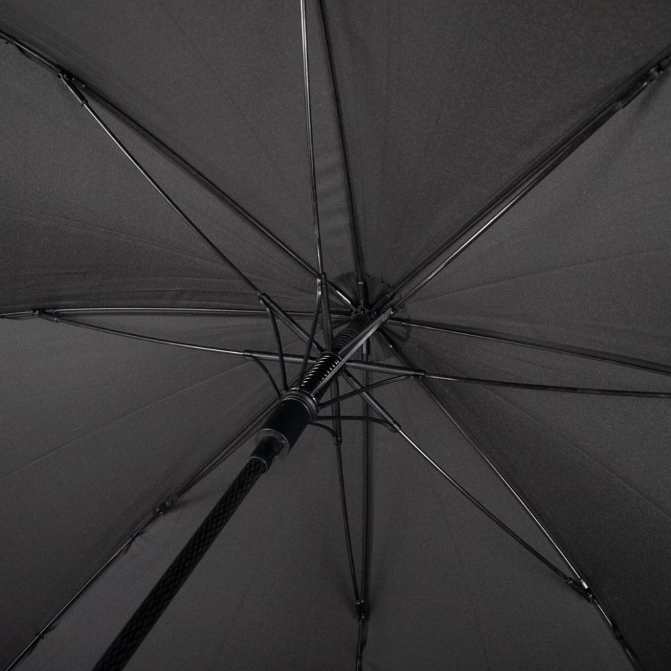 Зонт-трость мужской Fulton Knightsbridge-1 G828 Black (полуавтомат, однотонный черный) 93820 modnotak фото №8