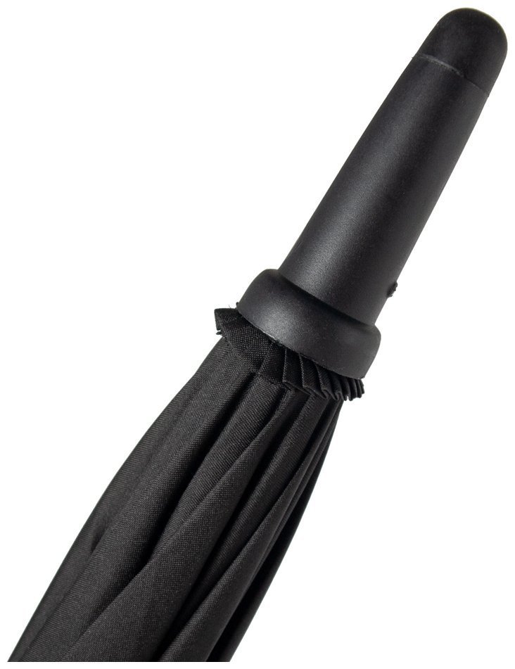 Зонт-трость мужской Fulton Knightsbridge-1 G828 Black (полуавтомат, однотонный черный) 93820 modnotak фото №9
