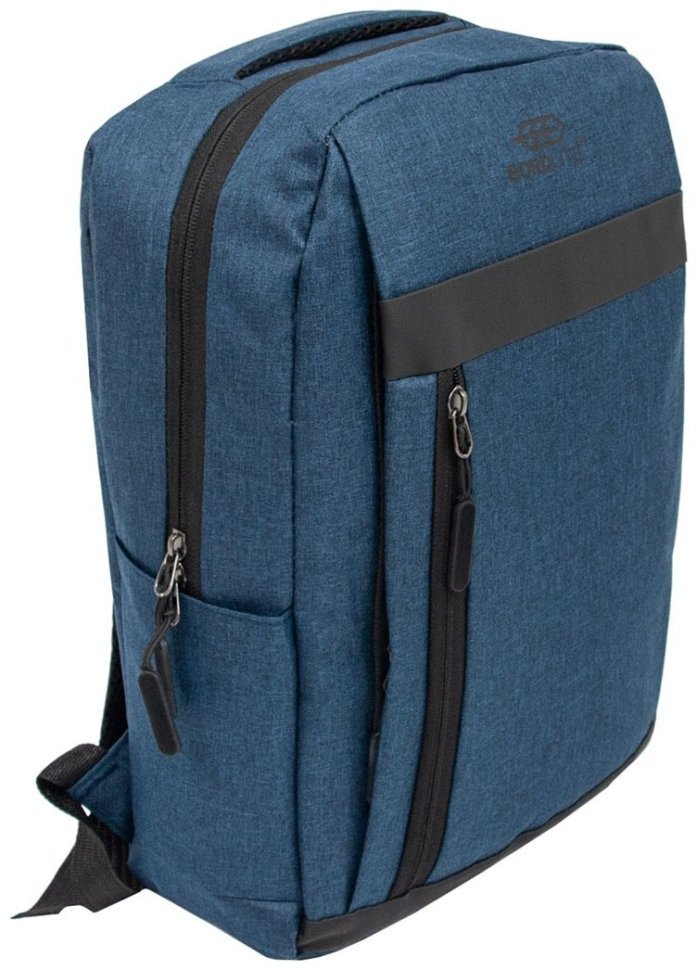 Городской текстильный рюкзак для мужчин Bordlite JBBP синего цвета 94320 modnotak фото №2