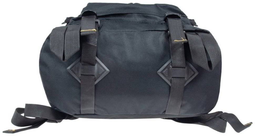 Вместительный мужской рюкзак из прочного полиэстера JCB BP18 черный с желтым акцентом 94520 modnotak фото №7