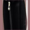 Темно-пудровий жіночий шкіряний гаманець на блискавці Borsa Leather 65320 - 5