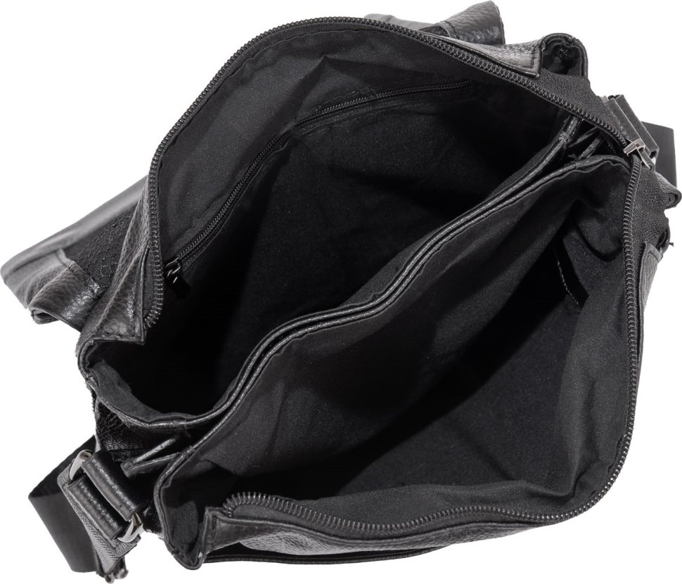 Кожаная мужская сумка-планшет через плечо Tiding Bag (21211)