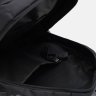 Місткий чорний рюкзак з текстилю на два автономних відділу Monsen (19357) - 5