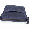 Стильна сумка планшет синього кольору з вінтажній шкіри Крейзі VATTO (11662) - 6