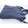 Стильная деловая мужская сумка из винтажной кожи синего цвета VATTO (11762) - 8