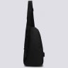 Многофункциональная мужская сумка-слинг из черного полиэстера Monsen (19414) - 3