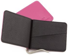 Женский зажим для денег с магнитной фиксацией ST Leather (16393)