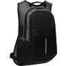 Черно-серый мужской рюкзак из полиэстера с кодовым замком Remoid (22138) - 1