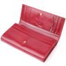 Большой горизонтальный женский кошелек из гладкой кожи на кнопке Tony Perotti красного цвета 108520 фото №6 Большой горизонтальный женский кошелек из гладкой кожи на кнопке Tony Perotti красного цвета 108520 modnotak фото - 6