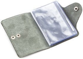 Кожаная визитница на двадцать карточек ST Leather (18868)