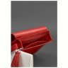 Шкіряна жіноча бохо-сумка червоного кольору BlankNote Лілу 78920 - 5