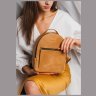 Желтый женский рюкзак-сумка из винтажной кожи BlankNote Groove S 79020 - 5