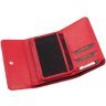 Повседневный кожаный женский кошелек красного цвета с тиснением Tony Bellucci (10839) - 6