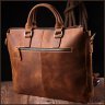Мужская сумка для ноутбука в винтажном стиле из натуральной кожи коричневого цвета Vintage 2422673 - 8