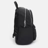 Жіночий текстильний рюкзак чорного кольору із сердечками Monsen 71821 - 3