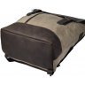 Міський рюкзак світло-коричневого кольору із щільного текстилю TARWA (19924) - 5