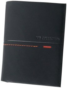 Шкіряне портмоне із захистом RFID Beverly Hills чорного кольору Vip Collection 102521