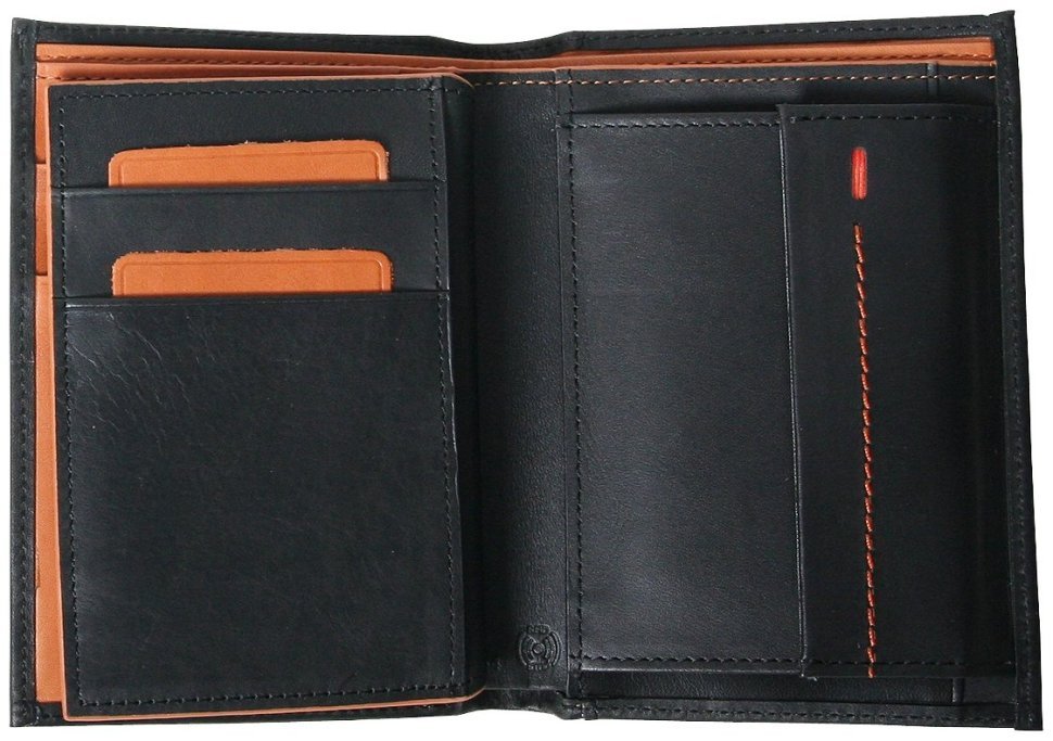 Шкіряне портмоне із захистом RFID Beverly Hills чорного кольору Vip Collection 102521 фото №3 Шкіряне портмоне із захистом RFID Beverly Hills чорного кольору Vip Collection 102521 modnotak фото №3