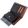 Шкіряне портмоне із захистом RFID Beverly Hills чорного кольору Vip Collection 102521 фото №4 Шкіряне портмоне із захистом RFID Beverly Hills чорного кольору Vip Collection 102521 modnotak фото - 4