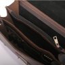 Ексклюзивний чоловічий вінтажний малий портфель з натуральної міцної шкіри - колекція Старовинна Італія Vintage Style (10023) - 4