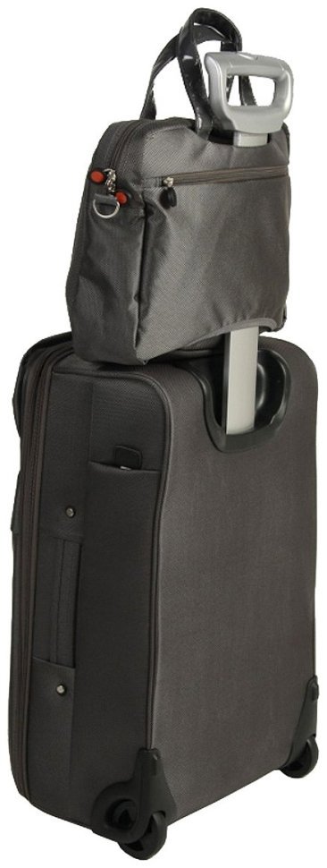 Текстильный портфель серого цвета VERUS Rio Grande 102621 (полиэстер) фото №4 Текстильный портфель серого цвета VERUS Rio Grande 102621 (полиэстер) modnotak фото №4