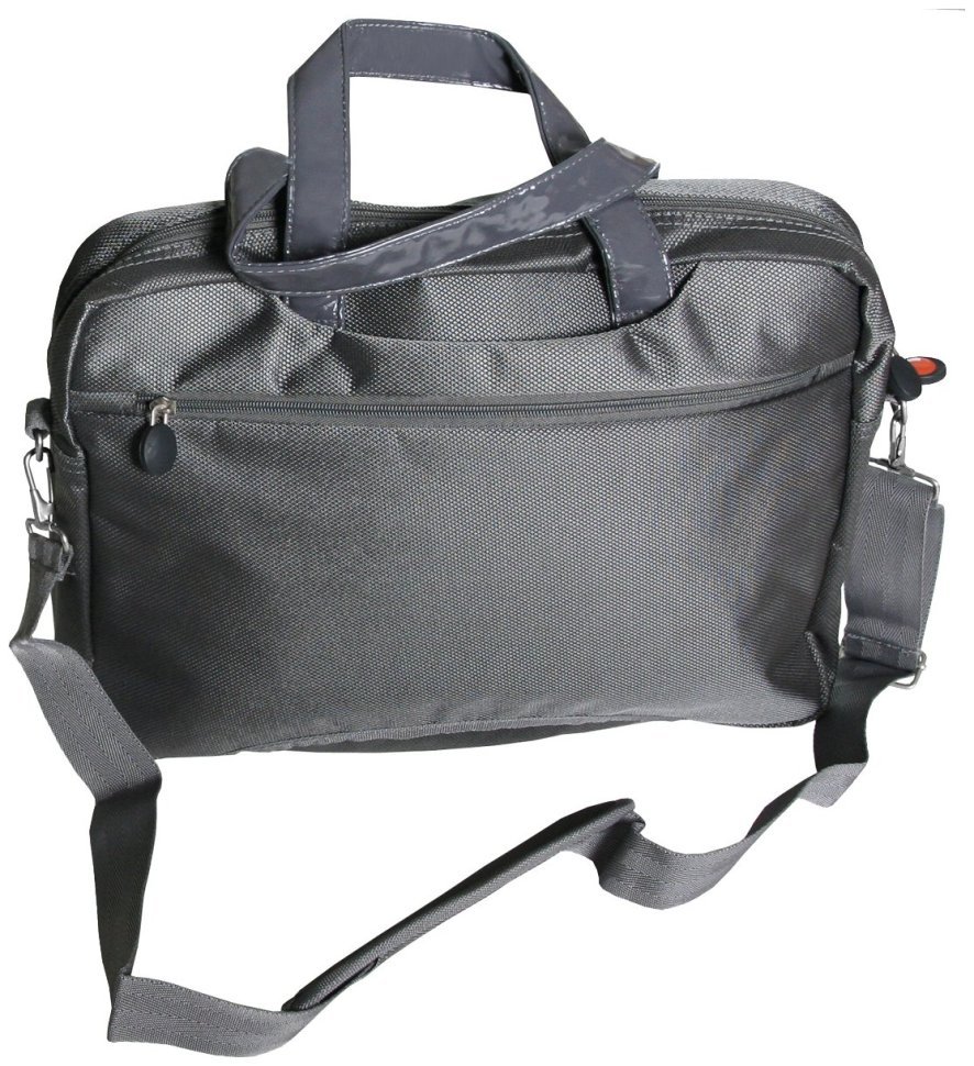 Текстильный портфель серого цвета VERUS Rio Grande 102621 (полиэстер) фото №5 Текстильный портфель серого цвета VERUS Rio Grande 102621 (полиэстер) modnotak фото №5