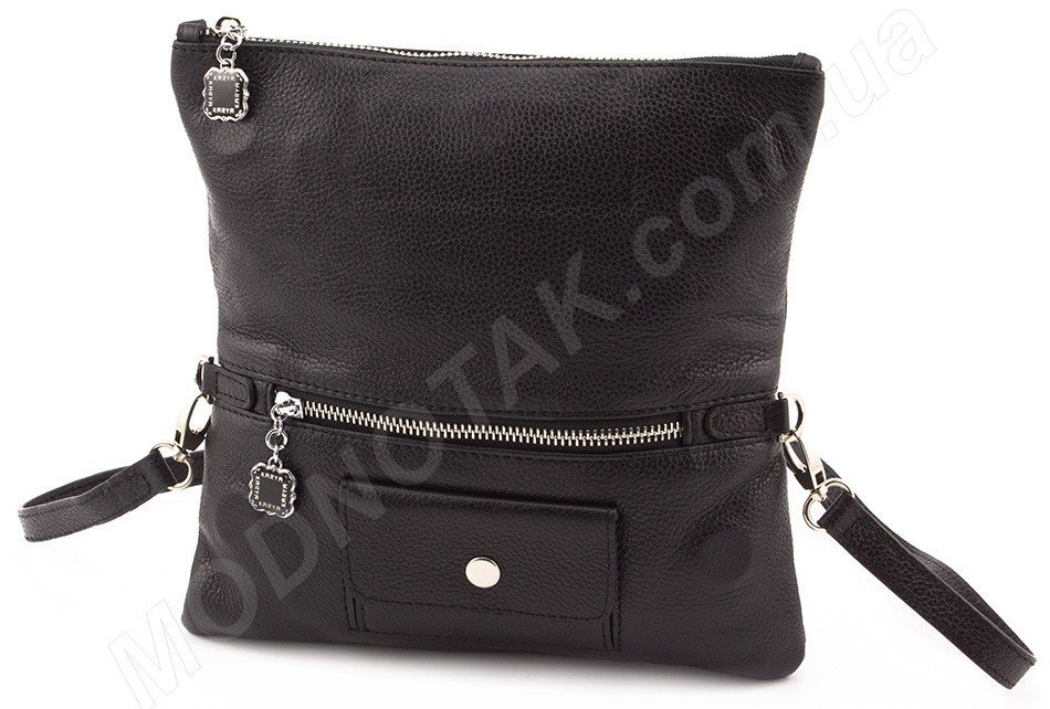 Шкіряна жіноча сумочка - клатч турецького виробництва від бренду Karya (28011)