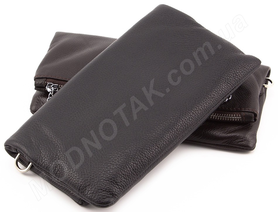 Шкіряна жіноча сумочка - клатч турецького виробництва від бренду Karya (28011)
