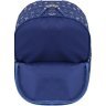 Синий текстильный рюкзак на два отделения под формат А4 - Bagland (53621) - 4