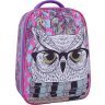 Школьный рюкзак для девочек из износостойкого текстиля с принтом совы Bagland (53821) - 1