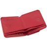 Червоний жіночий гаманець мініатюрного розміру із натуральної шкіри з монетницею ST Leather 73821 - 9