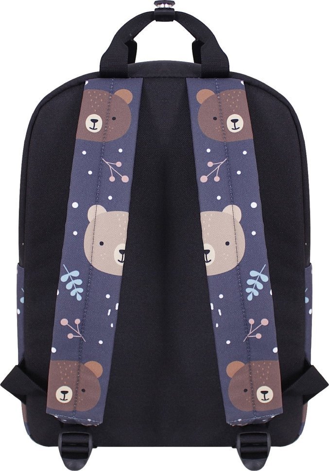 Недорогий рюкзак для дівчинки із текстилю з принтом Bagland (55421)