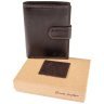 Мужское кожаное портмоне на кнопке с RFID-защитой Ashwood 1246 VT коричневого цвета 95421 фото №10 Мужское кожаное портмоне на кнопке с RFID-защитой Ashwood 1246 VT коричневого цвета 95421 modnotak фото - 10