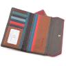 Оригинальный кожаный кошелек на кнопке ST Leather (16019) - 5