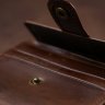Коричневый мужской кошелек маленького размера из матовой винтажной кожи Vintage (2420485) - 8